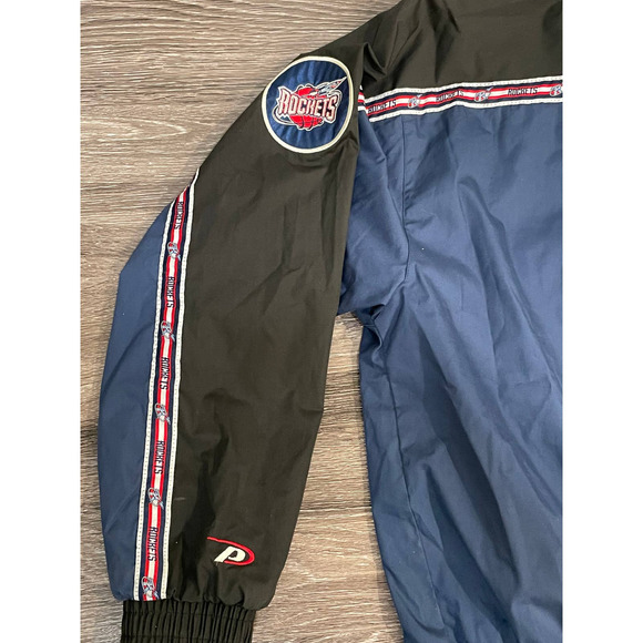 Rare Vintage Pro Player Houston Rockets Jacket Windbreaker Sz M - Picture 4 of 7